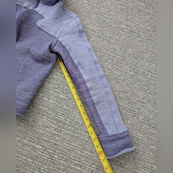 🔷Lululemon Athletica Wool Zip-Front Sweatshirt/Jacket - Picture 13 of 15